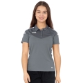 JAKO Sport-Polo Champ 2.0 (100% Polyester) grau Damen