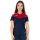 JAKO Sport-Polo Champ 2.0 (100% Polyester) marine/rot Damen