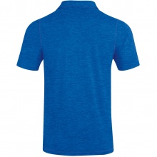 JAKO Sport/Freizeit Polo Premium Basics (Polyester-Stretch-Jersey) blau meliert Herren