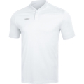 JAKO Sport-Polo Prestige (100% Polyester-Jacquard) weiss Herren