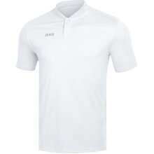 JAKO Sport-Polo Prestige (100% Polyester-Jacquard) weiss Herren