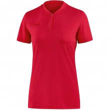 JAKO Sport-Polo Prestige (100% Polyester-Jacquard) rot Damen