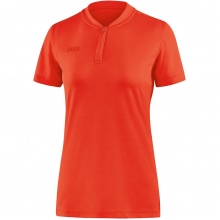 JAKO Sport-Polo Prestige (100% Polyester-Jacquard) orange Damen