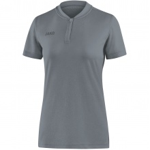 JAKO Sport-Polo Prestige (100% Polyester-Jacquard) dunkelgrau Damen