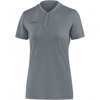 JAKO Sport-Polo Prestige (100% Polyester-Jacquard) dunkelgrau Damen