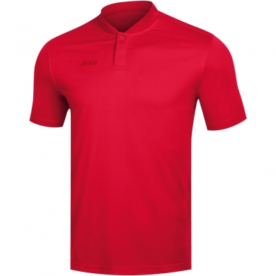 JAKO Sport-Polo Prestige (100% Polyester-Jacquard) rot Herren