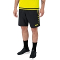 JAKO Sporthose Short Competition 2.0 mit Reißverschluss kurz schwarz/neongelb Herren