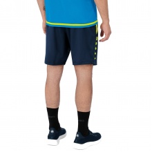 JAKO Sporthose Short Competition 2.0 mit Reißverschluss kurz marineblau/neongelb Herren