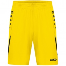 JAKO Sporthose Short Challenge (Polyester-Interlock, ohne Innenslip) kurz gelb Herren