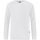 JAKO Langarmshirt Sweat Organic (Freizeit, Bio-Baumwolle) weiss Herren