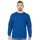 JAKO Langarmshirt Sweat Organic (Freizeit, Bio-Baumwolle) royalblau Herren