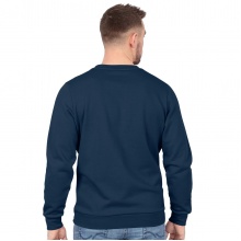 JAKO Langarmshirt Sweat Organic (Freizeit, Bio-Baumwolle) dunkelblau Herren