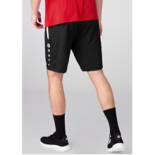 JAKO Trainingshose (Short) Allround - Stretch-Knit-Polyester- kurz schwarz/weiss Herren