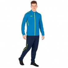 JAKO Trainingsanzug Polyester Challenge (Jacke und Hose) hellblau/dunkelblau Herren