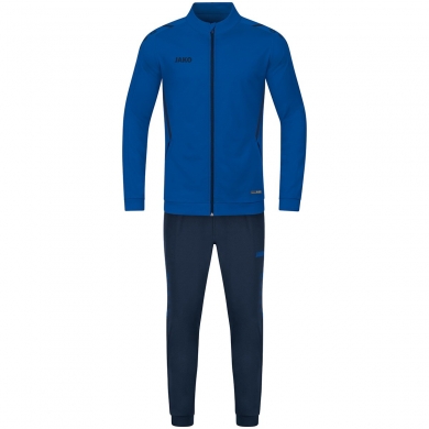 JAKO Trainingsanzug Polyester Challenge (Jacke und Hose) royal/dunkelblau Jungen