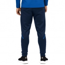 JAKO Trainingshose Pant Challenge (Double-Stretch-Knit, atmungsaktiv, hoher Tragekomfort) lang dunkelblau/royal Herren