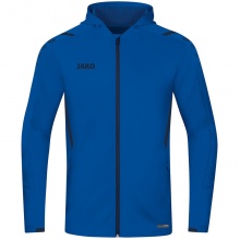 JAKO Trainingsjacke Challenge mit Kapuze royalblau Jungen