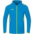 JAKO Trainingsjacke Challenge mit Kapuze hellblau Jungen