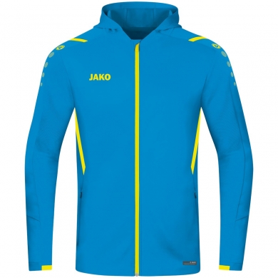 JAKO Trainingsjacke Challenge mit Kapuze hellblau Jungen