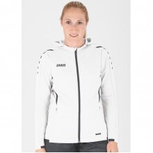 JAKO Trainingsjacke Challenge mit Kapuze weiss Damen