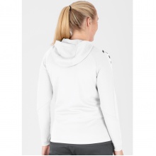 JAKO Trainingsjacke Challenge mit Kapuze weiss Damen