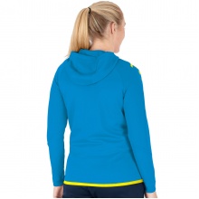 JAKO Trainingsjacke Challenge mit Kapuze hellblau Damen