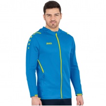 JAKO Trainingsjacke Challenge mit Kapuze hellblau Herren