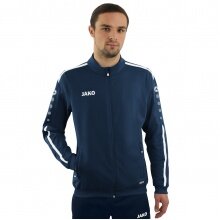 JAKO Trainingsjacke Striker 2.0 (100% Shiny-Polyester-Tricot) dunkelblau/weiss Herren