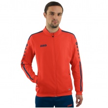 JAKO Trainingsjacke Striker 2.0 (100% Shiny-Polyester-Tricot) orange/navy Herren