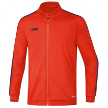 JAKO Trainingsjacke Striker 2.0 (100% Shiny-Polyester-Tricot) orange/navy Kinder