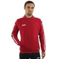 JAKO Trainingsjacke Striker 2.0 (100% Shiny-Polyester-Tricot) rot/weiss Herren