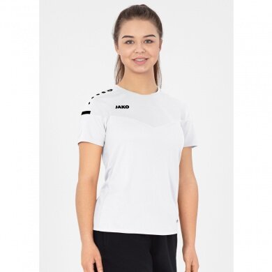 JAKO Sport-Shirt Champ 2.0 (100% Polyester) weiss Damen