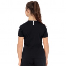 JAKO Sport-Shirt Champ 2.0 (100% Polyester) schwarz/grau Damen