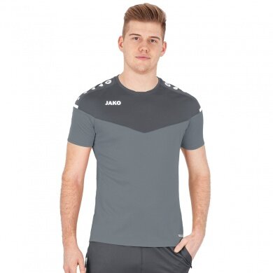 JAKO Sport-Tshirt Champ 2.0 (100% Polyester) grau Herren