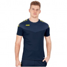 JAKO Sport-Tshirt Champ 2.0 (100% Polyester) marine/blau/gelb Herren