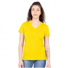 JAKO Freizeit-Shirt Organic (Bio-Baumwolle) gelb Damen