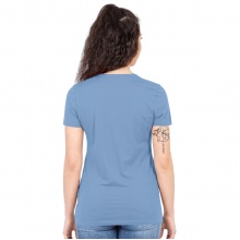 JAKO Freizeit-Shirt Organic (Bio-Baumwolle) hellblau Damen