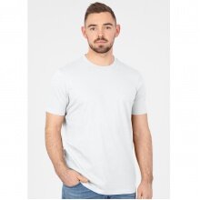 JAKO Freizeit Tshirt Organic (Bio-Baumwolle) weiss Herren