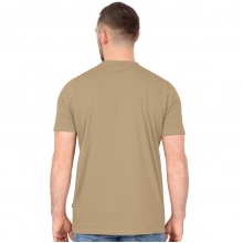 JAKO Freizeit Tshirt Organic (Bio-Baumwolle) sandbraun Herren