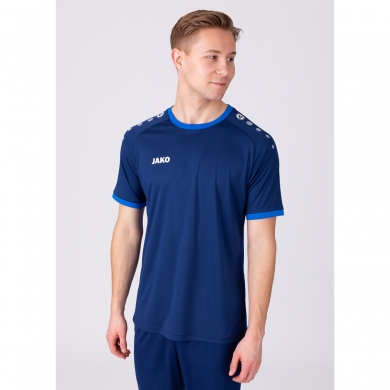 JAKO Sport-Tshirt Trikot Primera Kurzarm (schlichtes Design, Polyester-Interlock) navyblau Herren