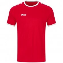 JAKO Sport-Tshirt Trikot Primera Kurzarm (schlichtes Design, Polyester-Interlock) rot Kinder