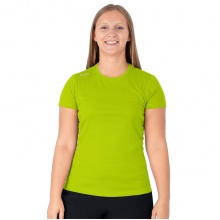 JAKO Lauf-Tshirt Run 2.0 (Polyester-Micro-Mesh, atmungsaktiv) neongrün Damen