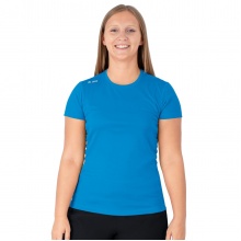 JAKO Lauf-Tshirt Run 2.0 (Polyester-Micro-Mesh, atmungsaktiv) hellblau Damen