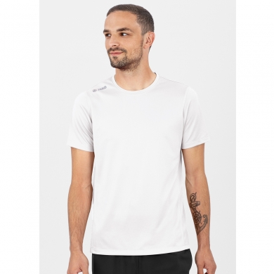 JAKO Lauf-Tshirt Run 2.0 (Polyester-Micro-Mesh) weiss Herren