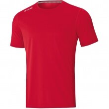 JAKO Lauf-Tshirt Run 2.0 (Polyester-Micro-Mesh, atmungsaktiv) rot Jungen