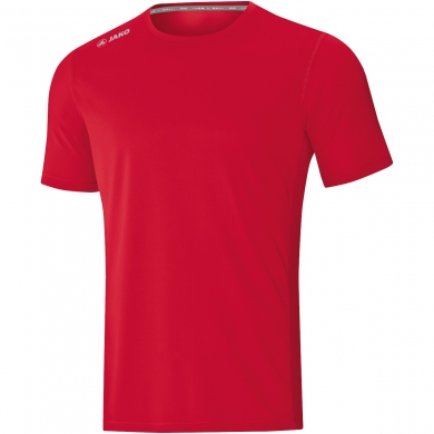 JAKO Lauf-Tshirt Run 2.0 (Polyester-Micro-Mesh, atmungsaktiv) rot Jungen