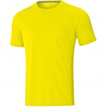 JAKO Lauf-Tshirt Run 2.0 (Polyester-Micro-Mesh, atmungsaktiv) neongelb Jungen