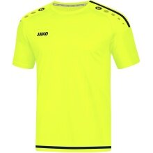 JAKO Sport-Tshirt Trikot Striker 2.0 KA (100% Polyester Keep Dry) Kurzarm neongelb/schwarz Jungen