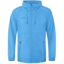 JAKO Funktionsjacke Lightweight Flow mit Kapuze (wind- und wasserabweisend) skyblau Herren