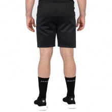 JAKO Trainingshose Short Challenge - sportiver Schnitt, melange Optik - schwarz meliert Herren